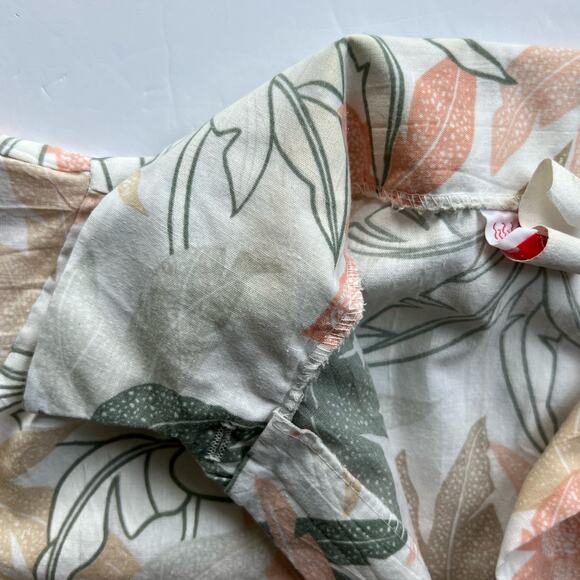 Vintage Hot Stuff Floral Aloha Hawaiian Camp Collar Shirt Button Up Pattern USA - Picture 6 of 10